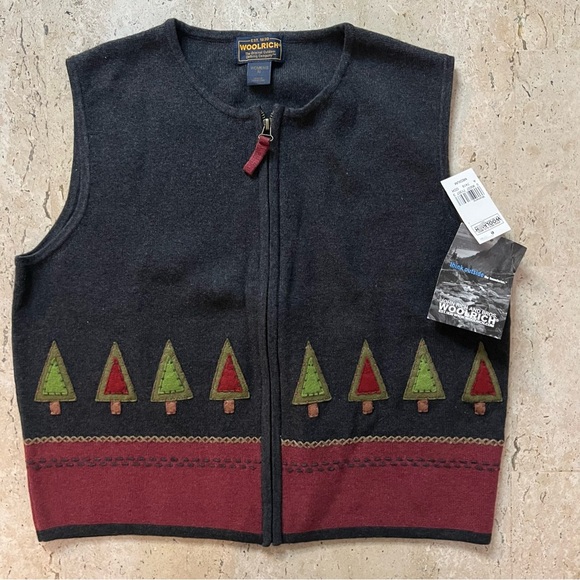 Vintage NWT Woolrich Winter Vest Size Medium - Picture 1 of 7